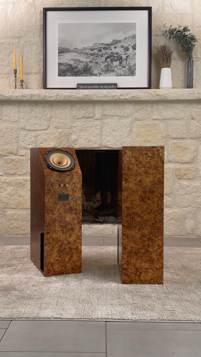 Acousta QW loudspeaker - Ex-Demo in Copper - Premium Acousta QW loudspeaker with elegant design and exceptional sound quality